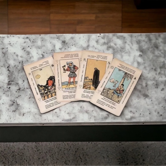 Beginner Tarot Cards with Meaning on It Keyword Tarot Deck Reversed Zodic New - Picture 2 of 10